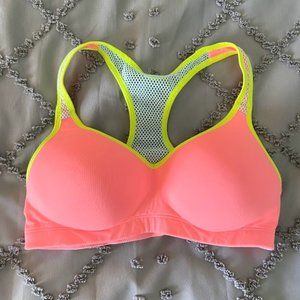 VS Pink High Support Yoga Push Up Sports Bra M